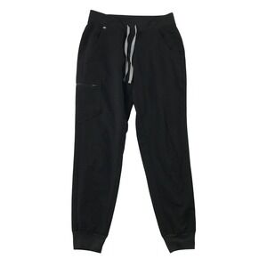 FIGS Zamora Jogger Scrub Pants Black Technical Collection Small W18SW2005 Womens